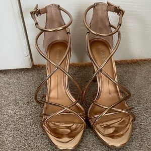 Gianni Bini rose gold sandals. Size 7.5